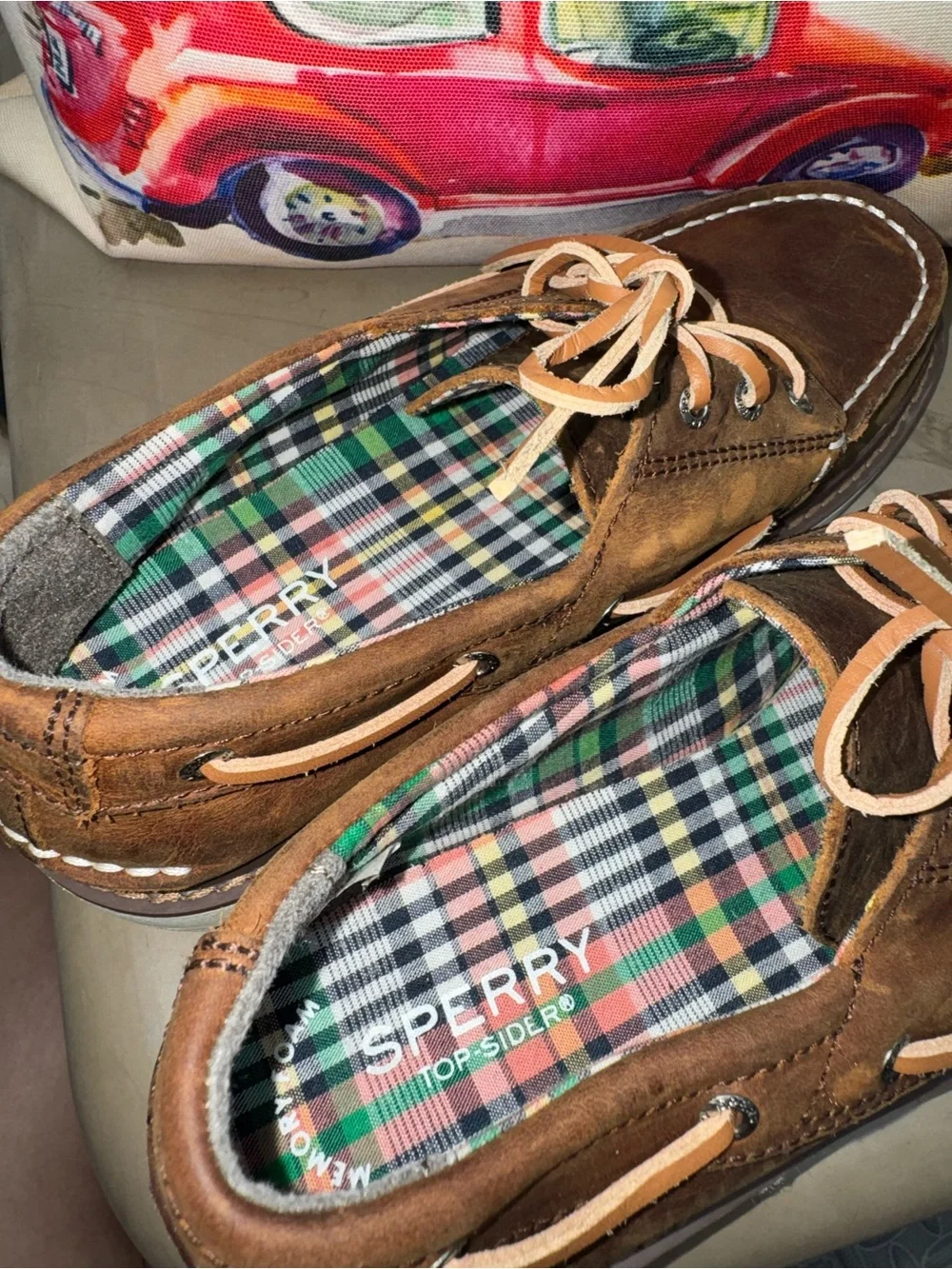 Sperry NWOB! Boys Classic Twisted Lug In Brown Size 4M